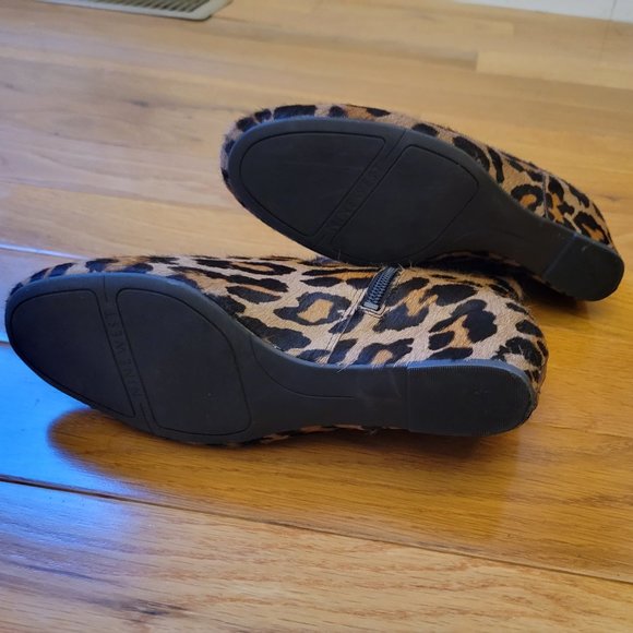 Nine West size 8 leopard pixie boots - Picture 2 of 6